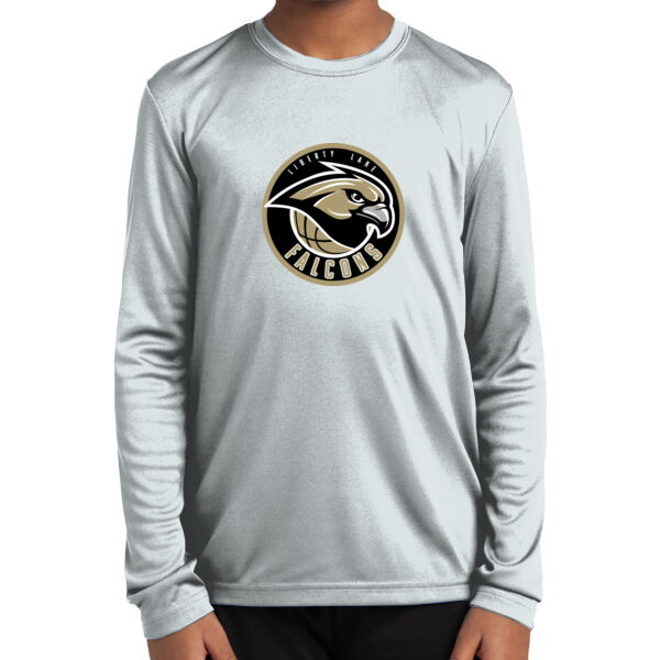 Liberty Lake Falcons Youth Long Sleeve PosiCharge ® Competitor Tee Thumbnail