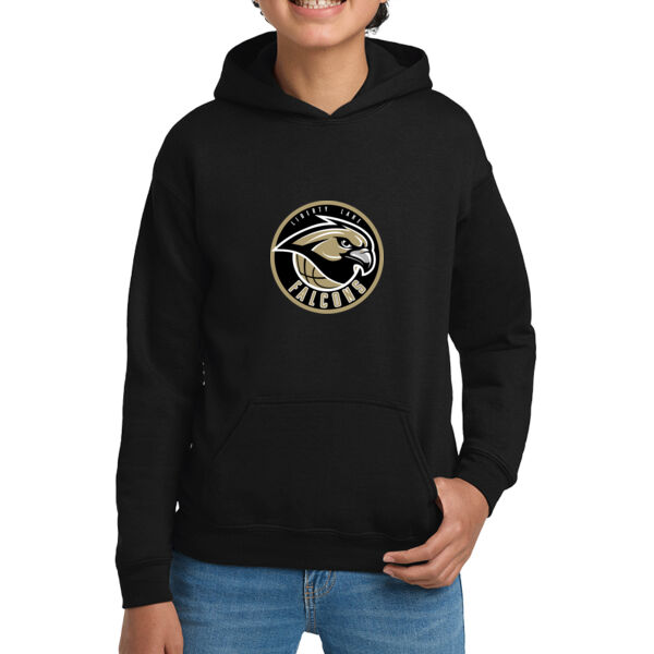 Liberty Lake Falcons Youth Heavy Blend Hooded Sweatshirt Thumbnail