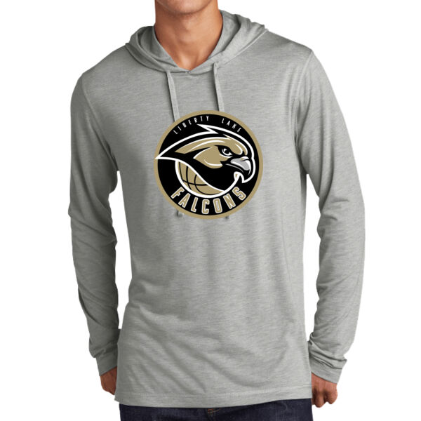 Liberty Lake Falcons Tri Blend Wicking Long Sleeve Hoodie Thumbnail